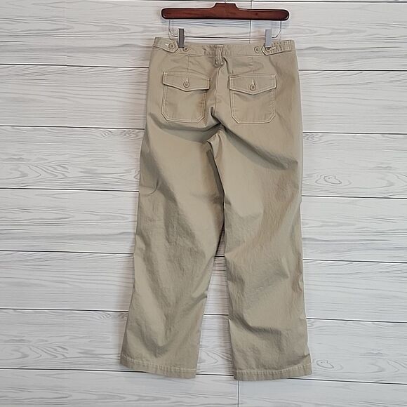 Lands End casual khaki pants Women's Size 8P - Picture 5 of 11